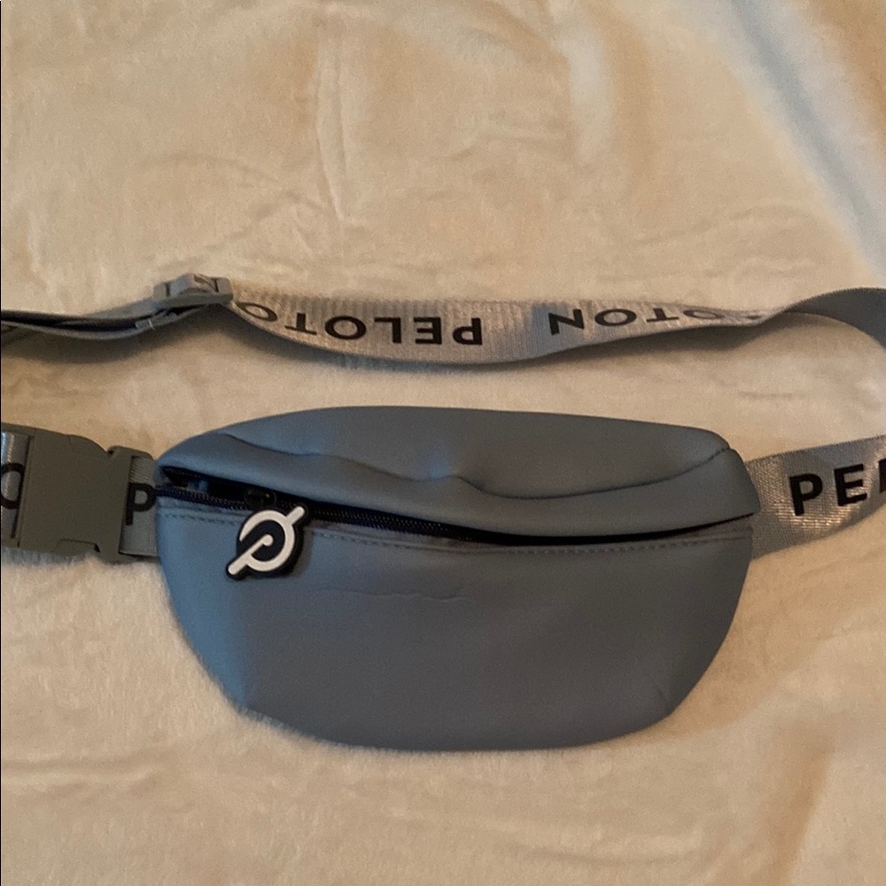 Peloton Gray Waist Bag